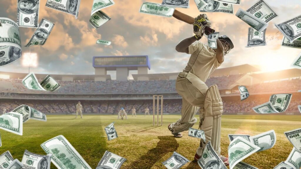 Money from cricket betting